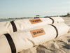 Olairo beach carry bag with oversized zipper packing umbrella