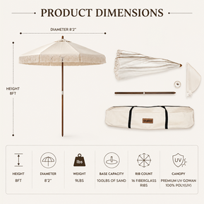 The Calima Beach Umbrella